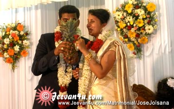 Jose Jolsana Wedding Album Kaduthuruthy